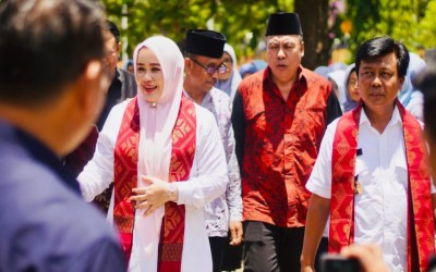 KUNJUNGAN KERJA WAKIL GUBERNUR NTB DI SMAN 1 TALIWANG