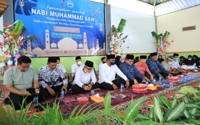 Perayaan Maulid Nabi Muhammad SAW SMAN 1 Taliwang tahun 2021